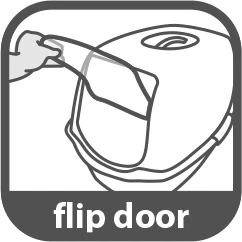 Flamingo Bac à Litière Lexie Noir L 39x56x39,5cm – Image 4