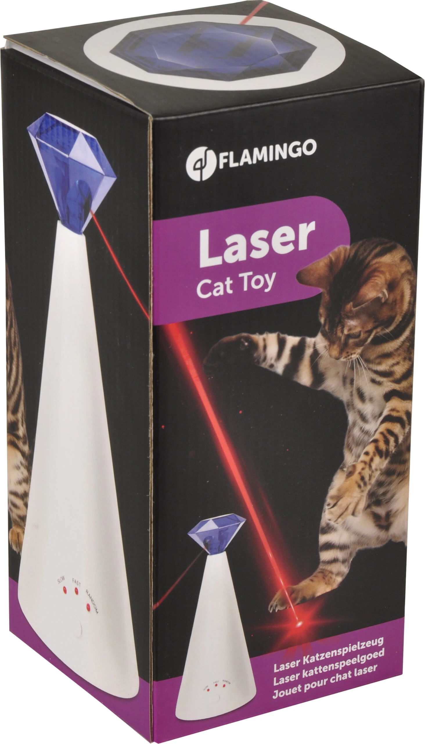 Flamingo Laser Jouet Pour Chat – Image 2