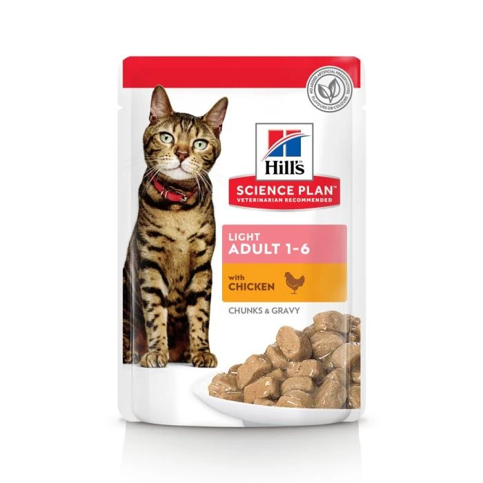 HILL'S Science Plan Feline Adult Light Sachets