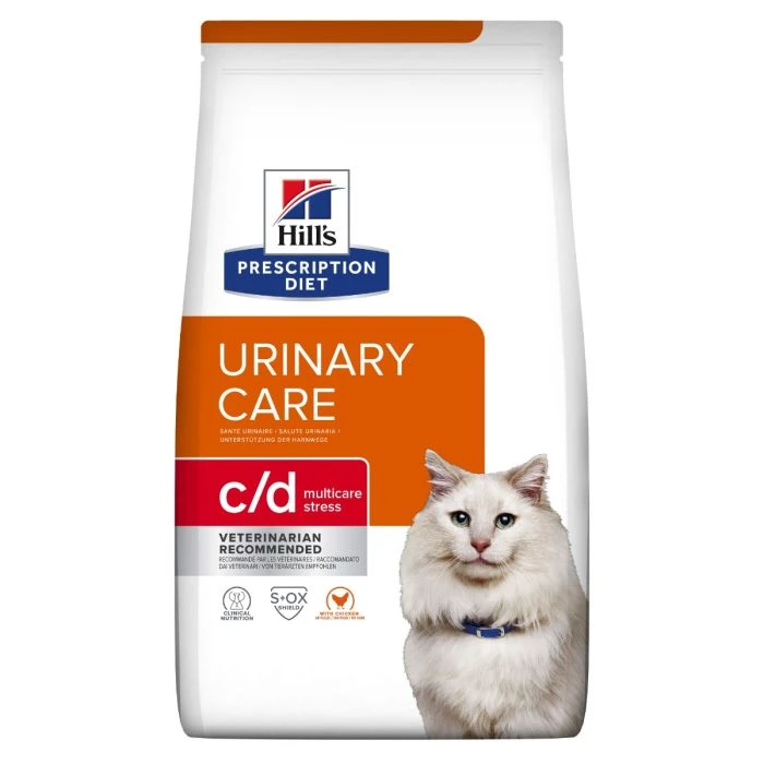 Hill's Prescription Diet C/D Urinary Stress Multicare Pour Chat Au Poulet – Image 3