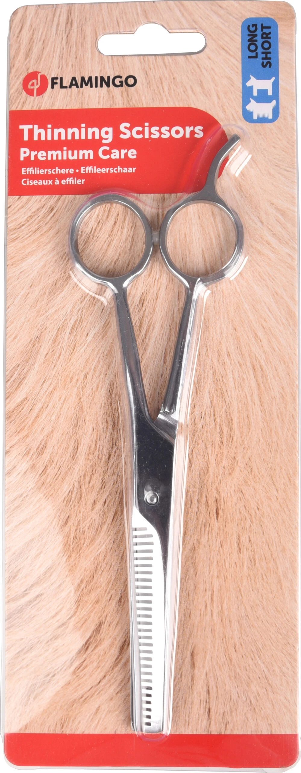 Flamingo Ciseaux à Effiler Double Face – Image 2