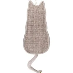 Flamingo Griffoir Greta Gris Silhouette De Chat 34x3,5x90cm