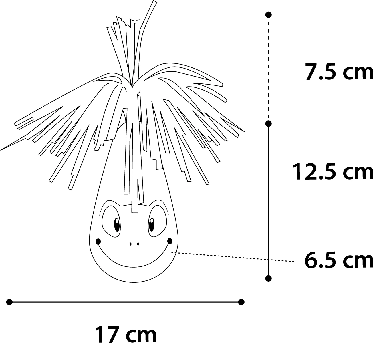 Flamingo Jouet Chat Oscillant Crazy Frog Pink – Image 3