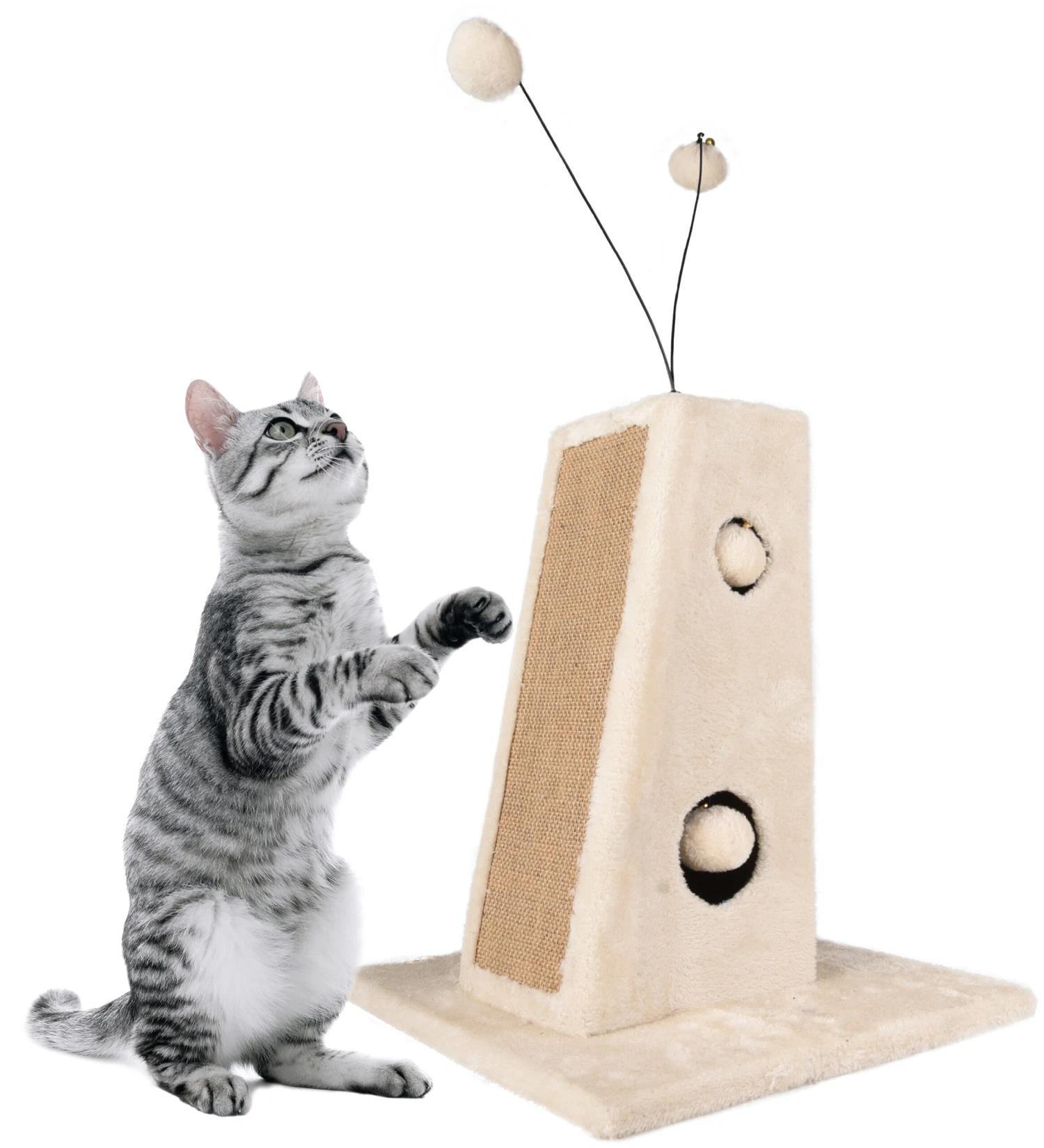 Flamingo Arbre à Chat Sno 4 Crème 35x35x68cm – Image 4