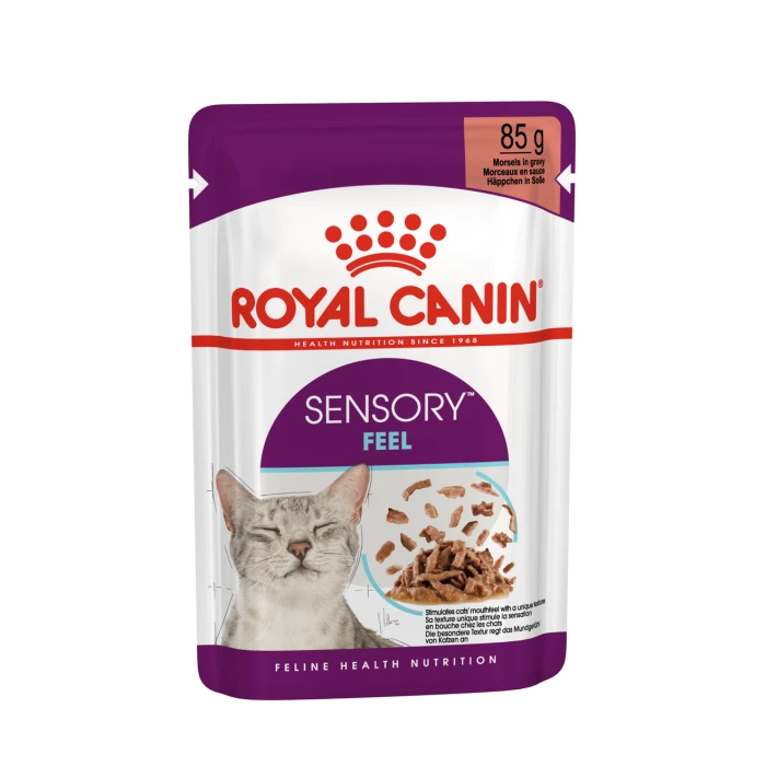 Royal Canin - Sensory Feel Morceaux En Sauce Pour Chat Adulte- 12 X 85g