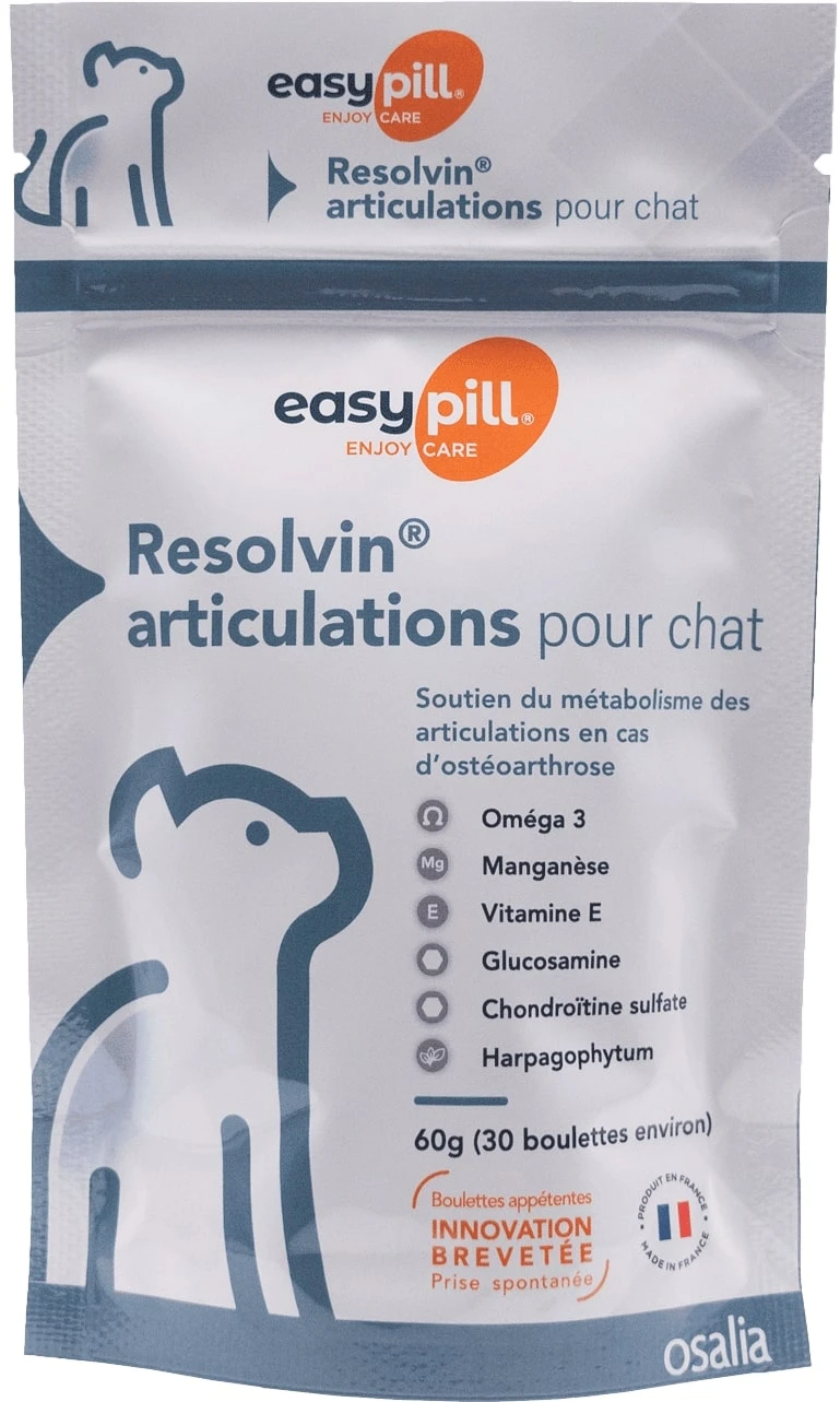 Easypill Chat Resolvin Articulations 30 Boulettes De 2g – Image 2