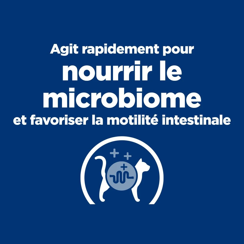 HILL'S PRESCRIPTION DIET GASTROINTESTINAL BIOME SACHETS REPAS POUR CHAT POULET 12X85G – Image 5