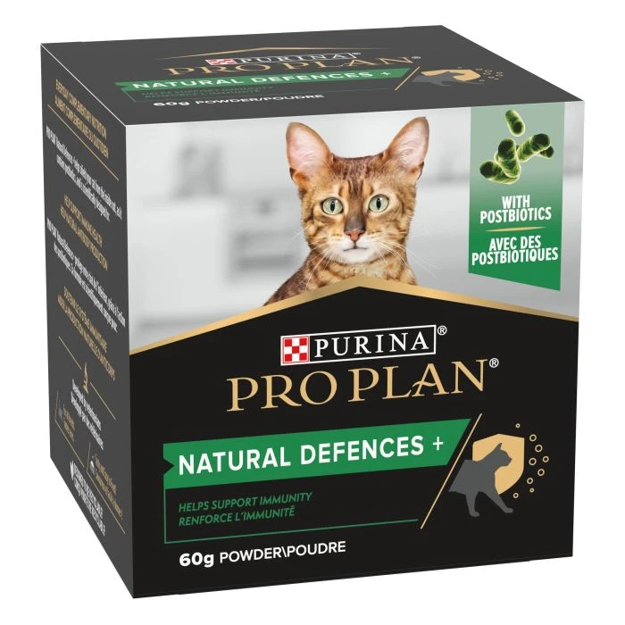 Purina PRO PLAN NATURAL DEFENCES+ CHAT ALIMENT COMPLEMENTAIRE - 60G