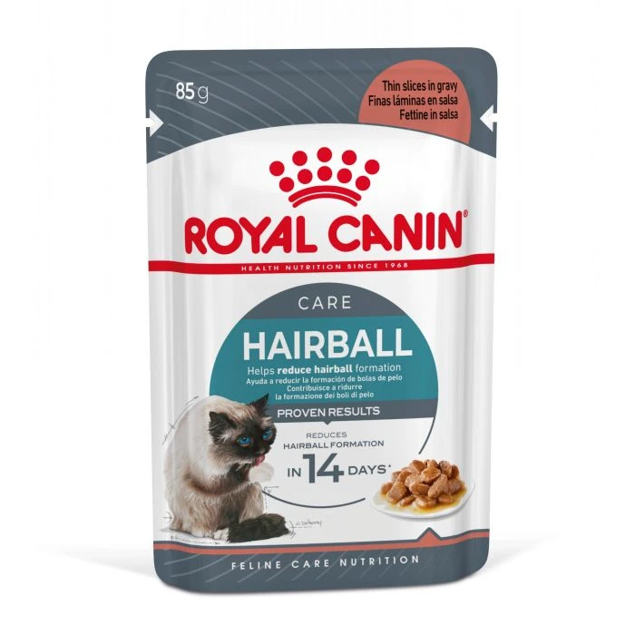 Royal Canin Hairball Care En Sauce Pour Chat 12 Sachets De 85g