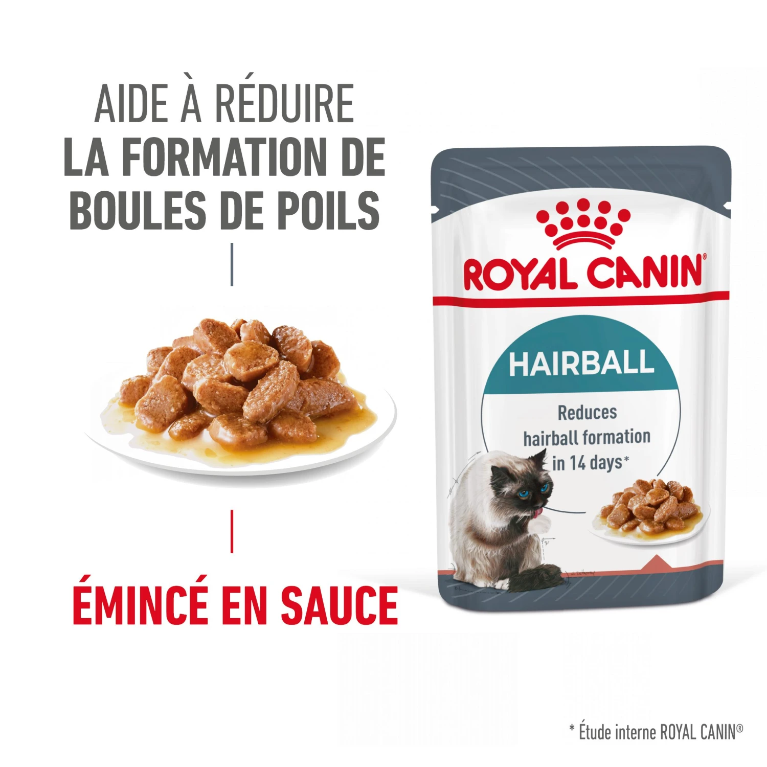 Royal Canin Hairball Care En Sauce Pour Chat 12 Sachets De 85g – Image 5