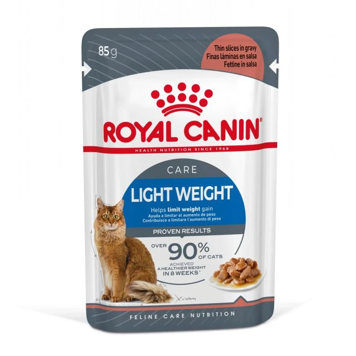 Royal Canin Light Weight Care En Sauce Pour Chat 12 Sachets De 85g