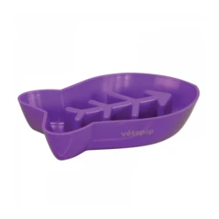 Gamelle Anti-Glouton Poisson Violet