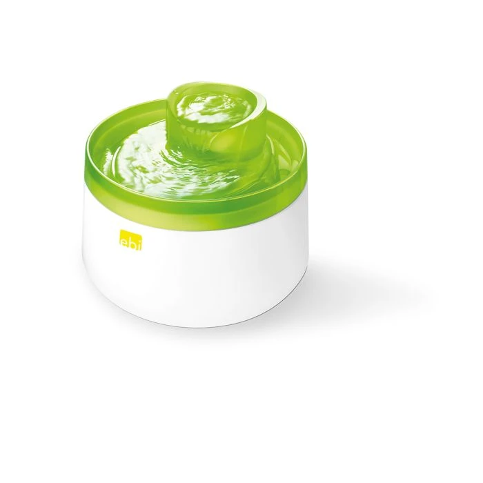 Ebi Fontaine à Eau Waterdispenser 1,5 Litre 22x22x15cm Citron Vert