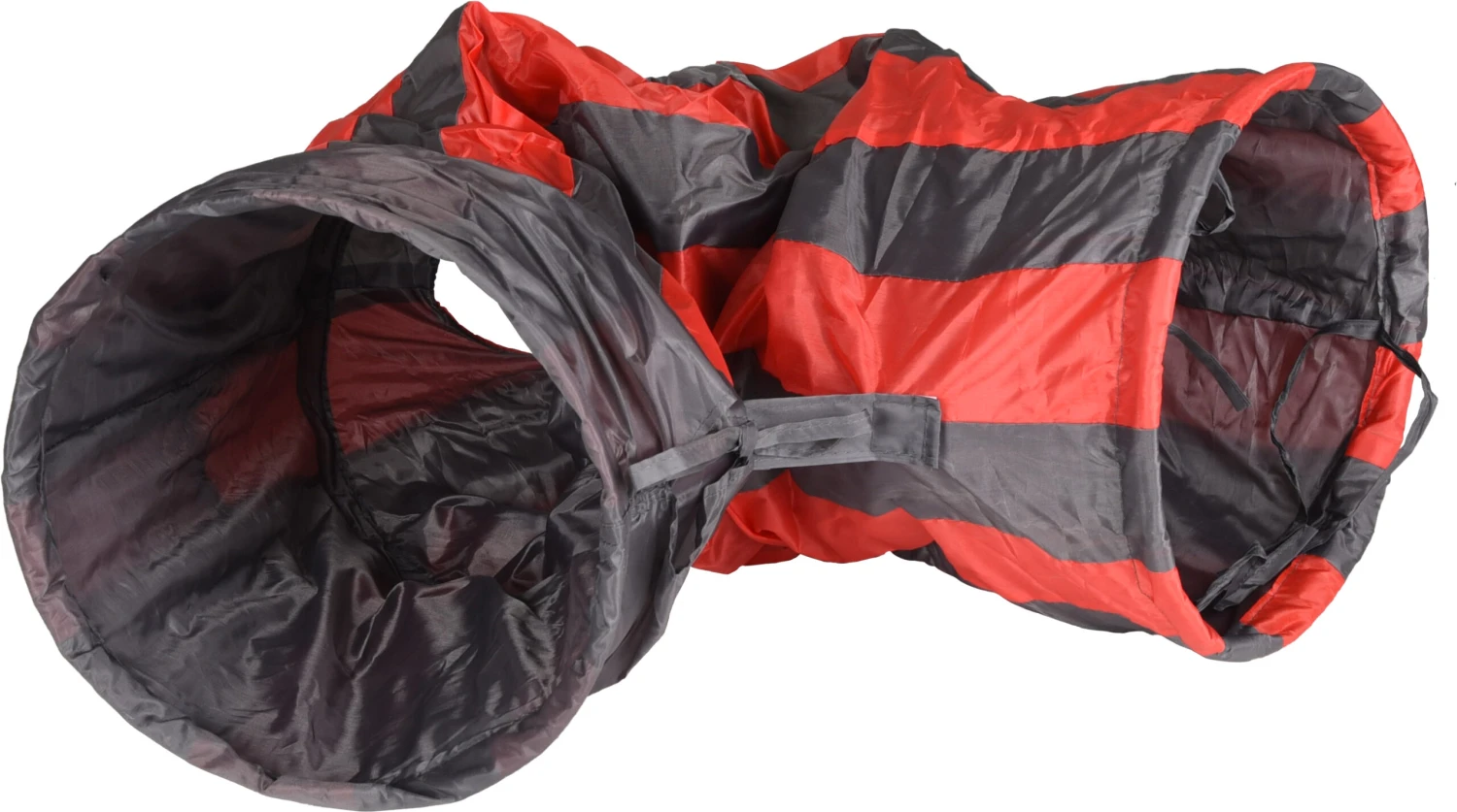 Flamingo Tunnel Pour Chat Rouge/gris 90cm Dia.25cm – Image 4