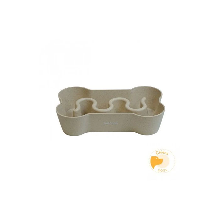 Gamelle Anti-Glouton Chien Bio - 840 ML