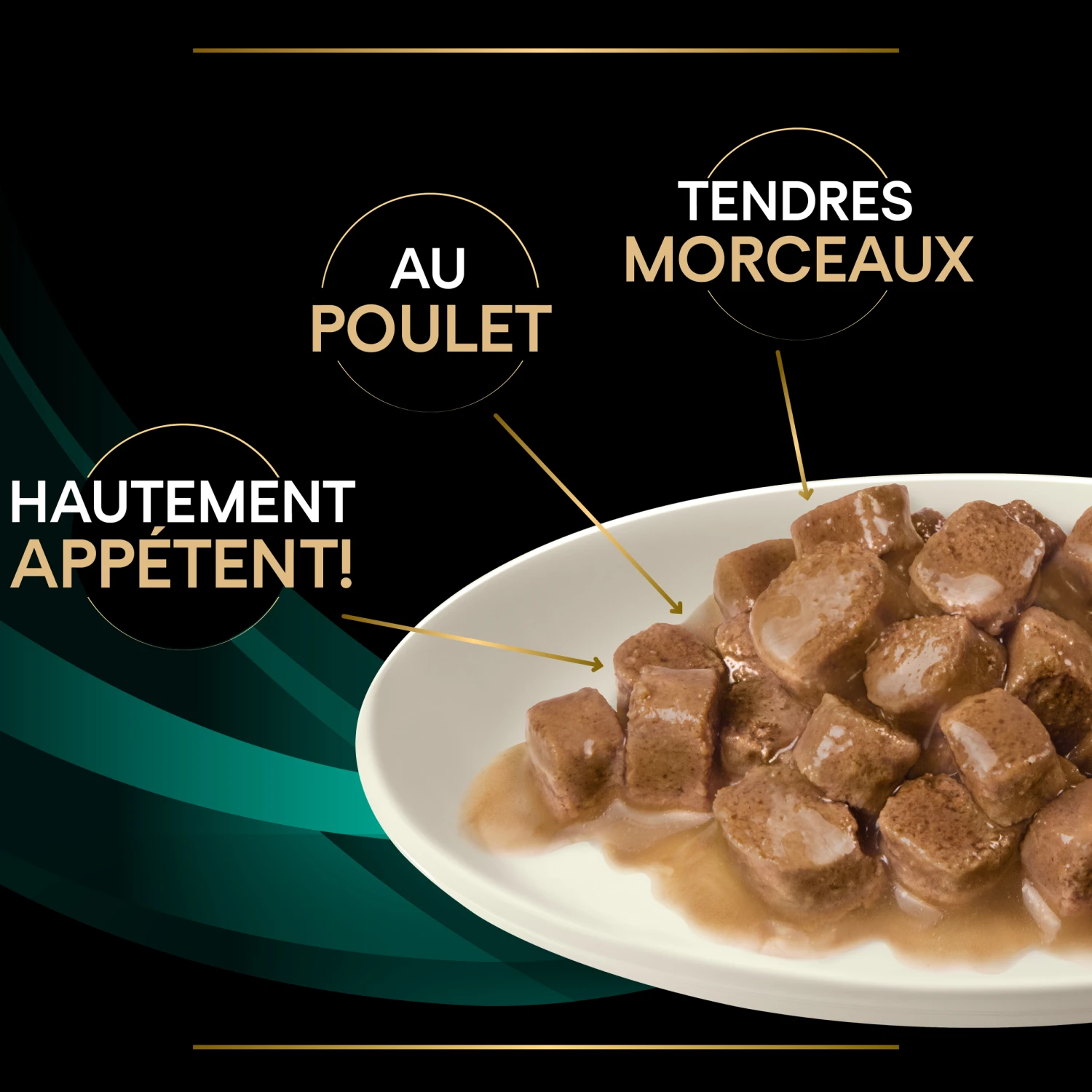 Purina Pro Plan Veterinary Diet EN Chat Sachets 10x85g Poulet – Image 3